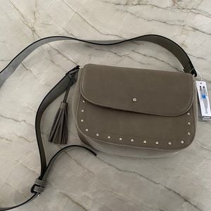 NWT Faux Leather Crossbody